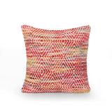 Boho Cotton and Wool Throw Pillow (Set of 2) - NH236013