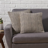 Boho Cotton Throw Pillow (Set of 2) - NH636013
