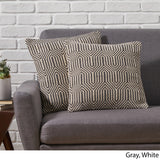 Boho Cotton Throw Pillow (Set of 2) - NH636013