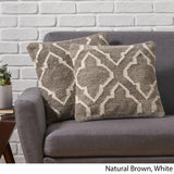 Boho Wool Throw Pillow (Set of 2) - NH046013