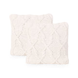 Boho Cotton Throw Pillow (Set of 2) - NH446013