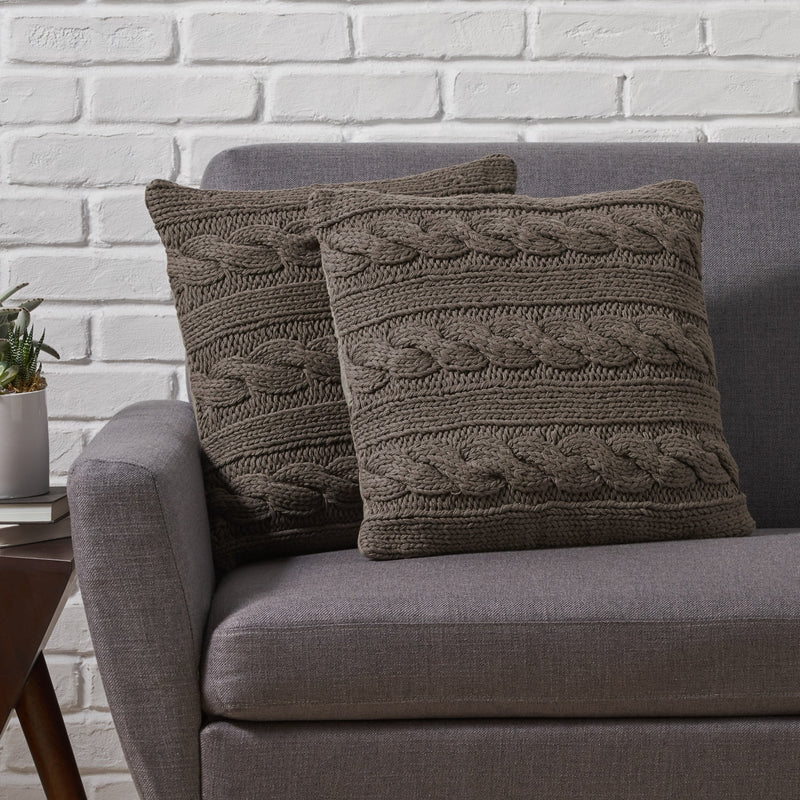 Boho Cotton Throw Pillow (Set of 2) - NH846013