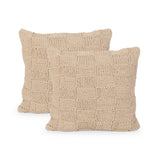 Boho Cotton Throw Pillow (Set of 2) - NH066013