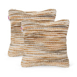 Boho Fabric Throw Pillow - NH316113