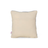 Boho Cotton and Wool Throw Pillow - NH691213