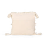 Boho Yarn and Cotton Throw Pillow - NH202213
