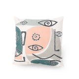 Modern Cotton Throw Pillow - NH832113