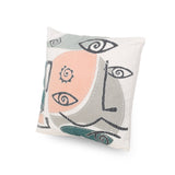 Modern Cotton Throw Pillow - NH832113