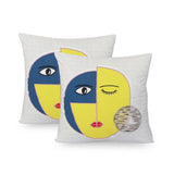 Cotton Throw Pillow (Set of 2) - NH690113