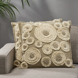 Boho Cotton Throw Pillow - NH452113