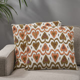 Boho Cotton Throw Pillow - NH272113