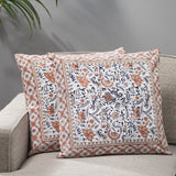 Modern Fabric Throw Pillow (Set of 2) - NH399013