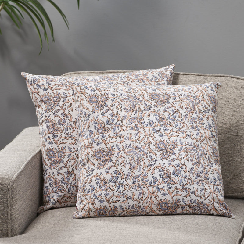 Modern Fabric Throw Pillow (Set of 2) - NH799013