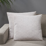 Modern Fabric Throw Pillow (Set of 2) - NH100113