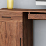 Contemporary Faux Wood Computer Desk - NH598013