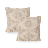Boho Cotton Throw Pillow - NH165113