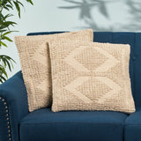 Boho Cotton Throw Pillow - NH165113