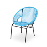 Outdoor Modern 2 Seater Faux Rattan Chat Set - NH280113