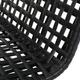 Outdoor Modern 2 Seater Faux Rattan Chat Set - NH680113