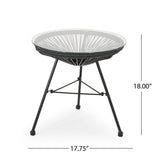 Outdoor Modern 2 Seater Faux Rattan Chat Set - NH680113