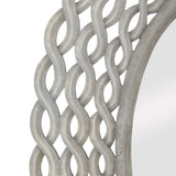 Modern Braided Weave Mirror - NH625113
