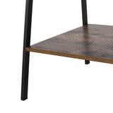 Modern Industrial 4 Shelf Etagere Ladder Bookcase - NH450413