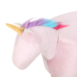 Velvet Unicorn Ottoman - NH152013