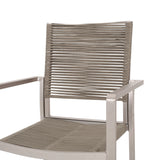 Outdoor 6 Piece Aluminum Dining Set - NH737313