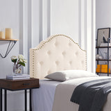 Contemporary Upholstered Twin Headboard - NH845113