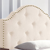 Contemporary Upholstered Twin Headboard - NH845113