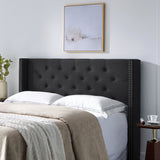 Contemporary Upholstered King / Cal King Headboard - NH866113