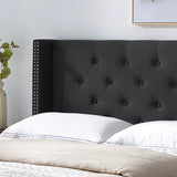 Contemporary Upholstered King / Cal King Headboard - NH866113