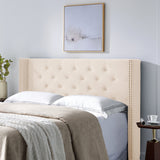 Contemporary Upholstered King / Cal King Headboard - NH866113