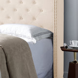 Contemporary Upholstered Full/Queen Headboard - NH984113