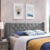 Contemporary Upholstered King / Cal King Headboard - NH866113