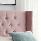 Contemporary Upholstered Twin Headboard - NH476113