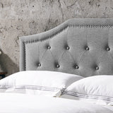 Contemporary Upholstered Queen/Full Headboard - NH494113