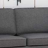 Modern Fabric 3 Seater Sofa - NH093113