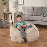 3 Foot Modern Corduroy Beanbag - NH533213