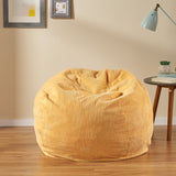 3 Foot Modern Corduroy Beanbag - NH533213