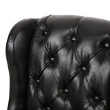 Contemporary Wingback Tufted Swivel Office Chair - NH931313