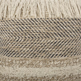 Hand-Loomed Boho Throw Pillow - NH815213