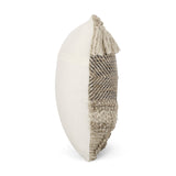 Hand-Loomed Boho Throw Pillow - NH815213