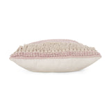 Hand-Loomed Boho Throw Pillow - NH815213
