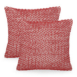 Hand-Loomed Boho Throw Pillow - NH855213