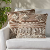 Macrame Boho Throw Pillow - NH875213