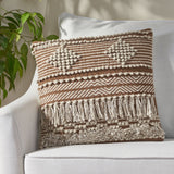 Macrame Boho Throw Pillow - NH875213