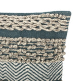 Hand-Loomed Boho Throw Pillow - NH835213