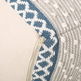 Hand-Crafted Cotton Cube Pouf - NH281213
