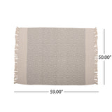 Boho Cotton Throw Blanket - NH393213
